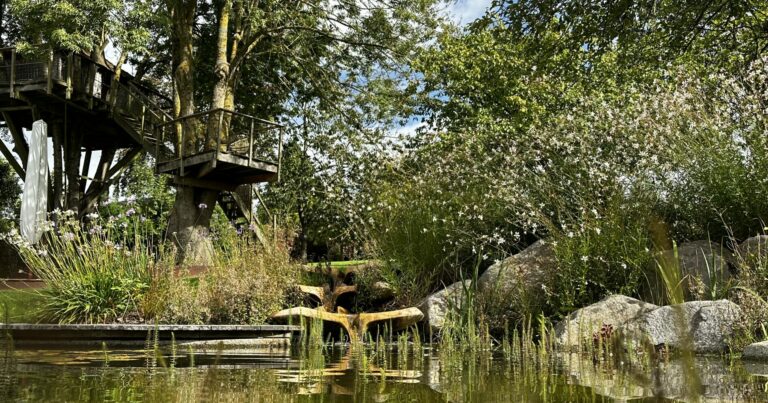 Bassin de méditation, Domaine le Coq Enchanté